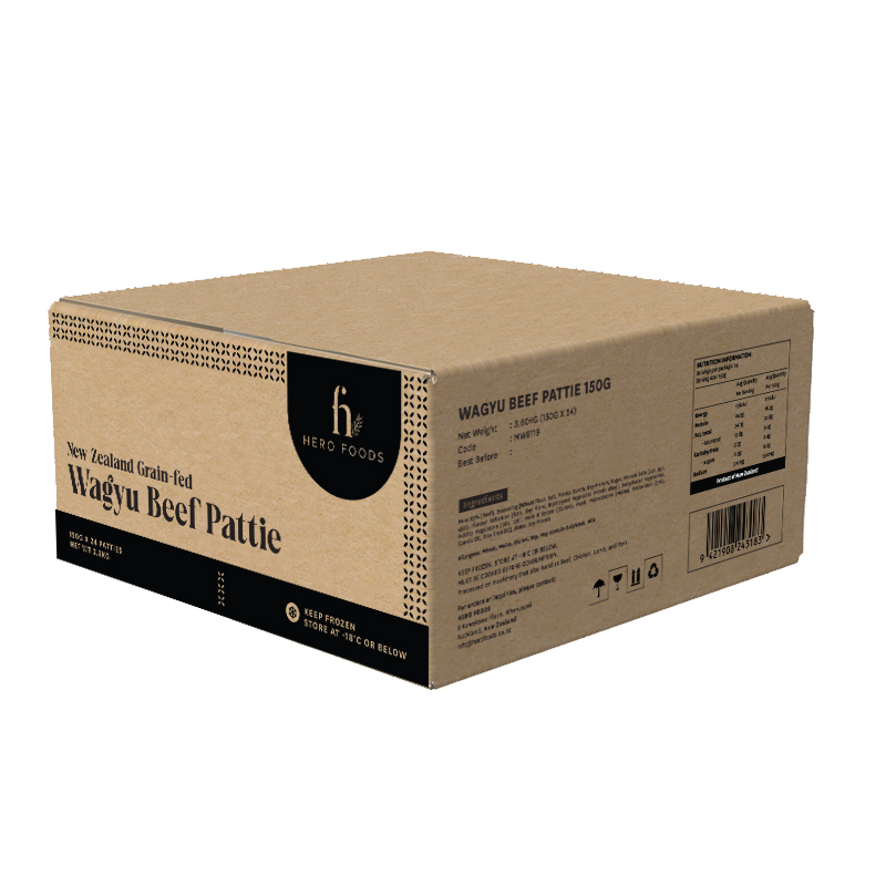 New Zealand Wagyu Beef Patties – 150g x 24